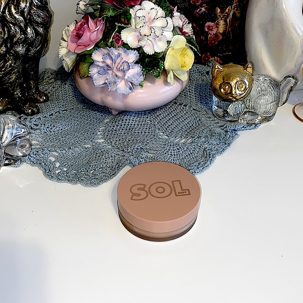 SOL body face and body bronzing balm (shade fair)
